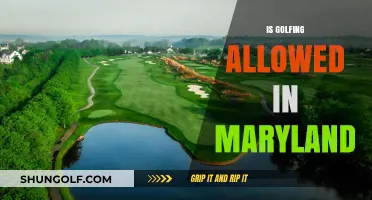Golfing in Maryland: Is It Allowed?