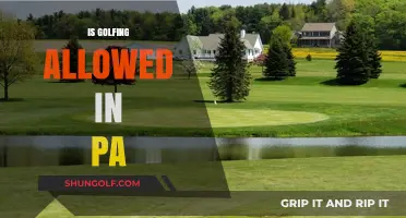 Golfing in PA: What's the Law?