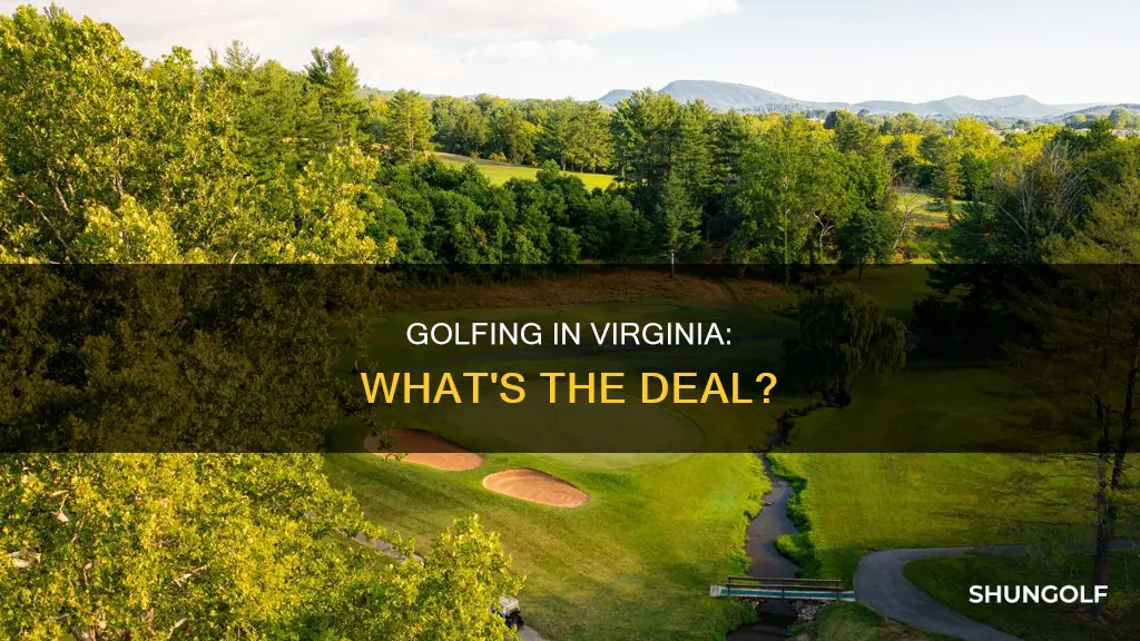 is golfing allowed in virginia