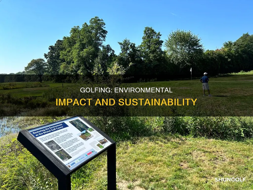 is golfing bad for the environment