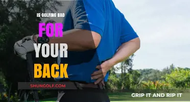 Golfing: A Pain in the Back?