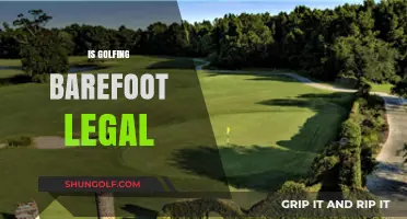 Barefoot Golfing: Is It Legal?