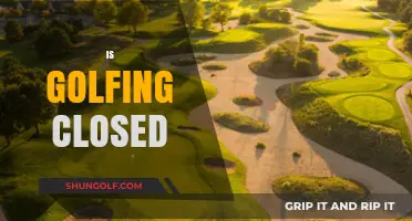 Golfing: Open or Closed?