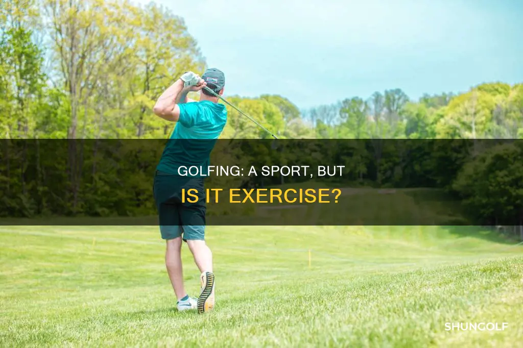 is golfing considered exercise