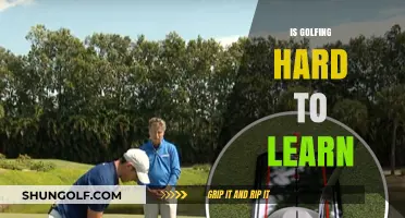 Golfing: Easy to Pick Up, Hard to Master