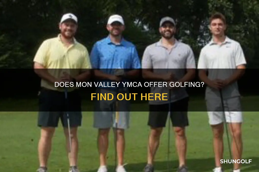 is golfing included at mon valley ymca