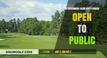 Is Governors Club Golf Course Publicly Accessible? Find Out Here