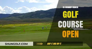 Is Granby Ranch Golf Course Open? Current Status and Updates