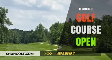 Is Grandote Golf Course Open? Current Status and Updates
