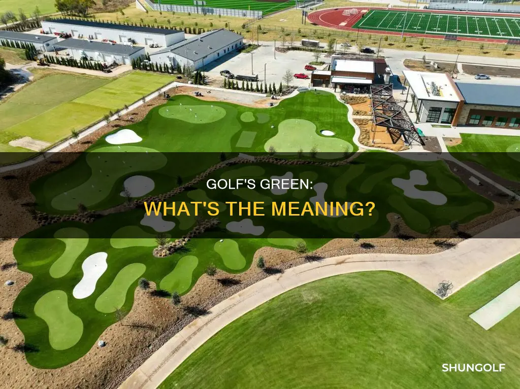 is green a golf term