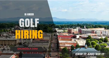 Greer Golf: Exciting Career Opportunities for You