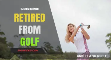 Greg Norman: Retirement and Golfing Legacy