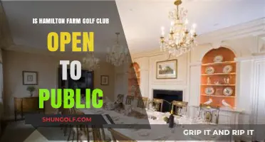 Is Hamilton Farm Golf Club Publicly Accessible? A Comprehensive Guide