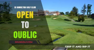 Is Hamilton Golf Club Publicly Accessible? A Comprehensive Guide