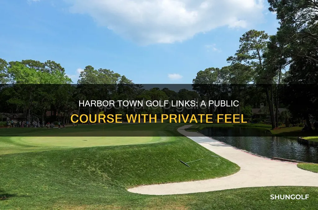 is harbor town golf links public