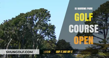 Is Harding Park Golf Course Open? Current Status and Updates