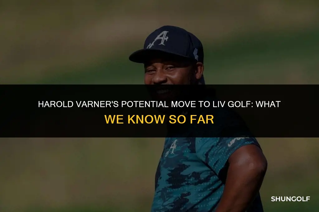 is harold varner going to liv golf
