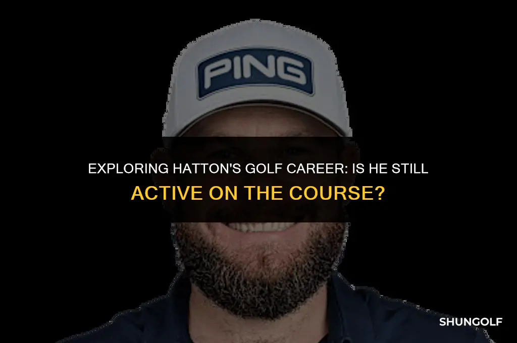 is hatton a liv golfer