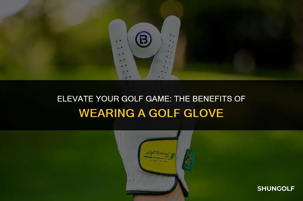 is having golf glove good