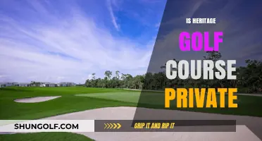 Is Heritage Golf Course Private? Exploring Membership and Access Details