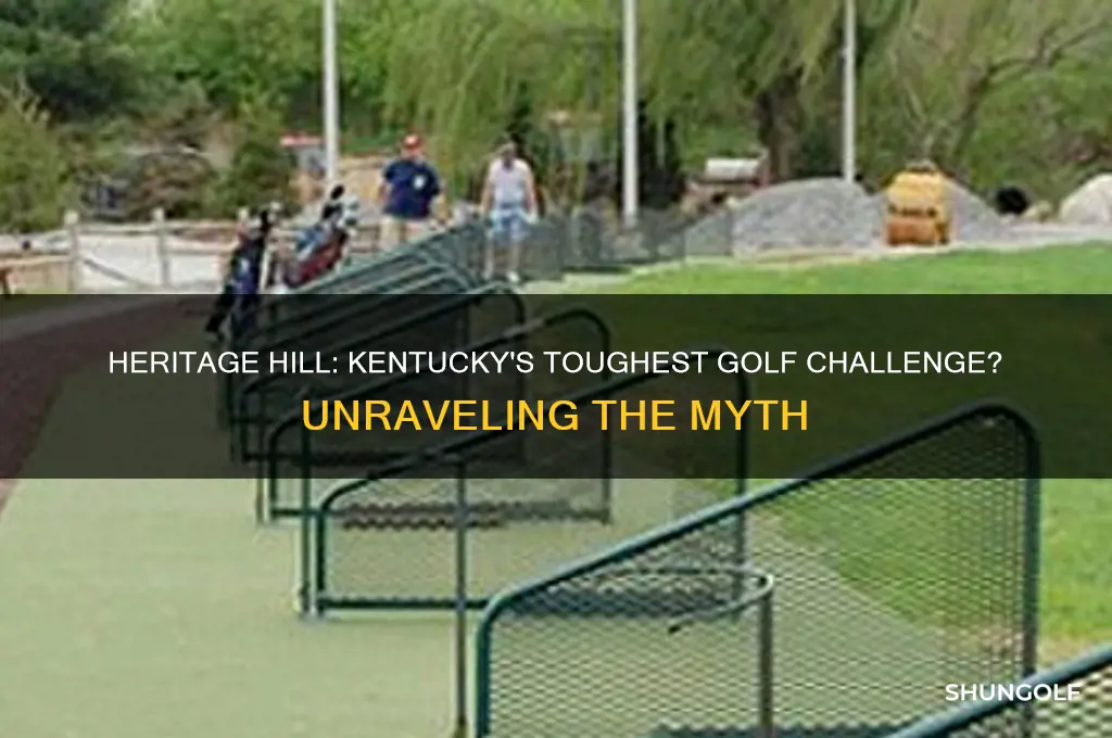 is heritage hill the hardest golf course in ky