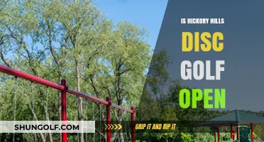 Is Hickory Hills Disc Golf Course Open for Play?
