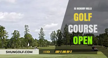 Is Hickory Hills Golf Course Open? Check Current Status & Updates