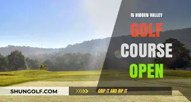 Is Hidden Valley Golf Course Open? Current Status and Updates