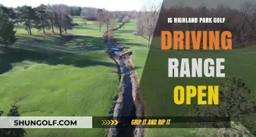Highland Park Golf Driving Range: Current Opening Status and Hours