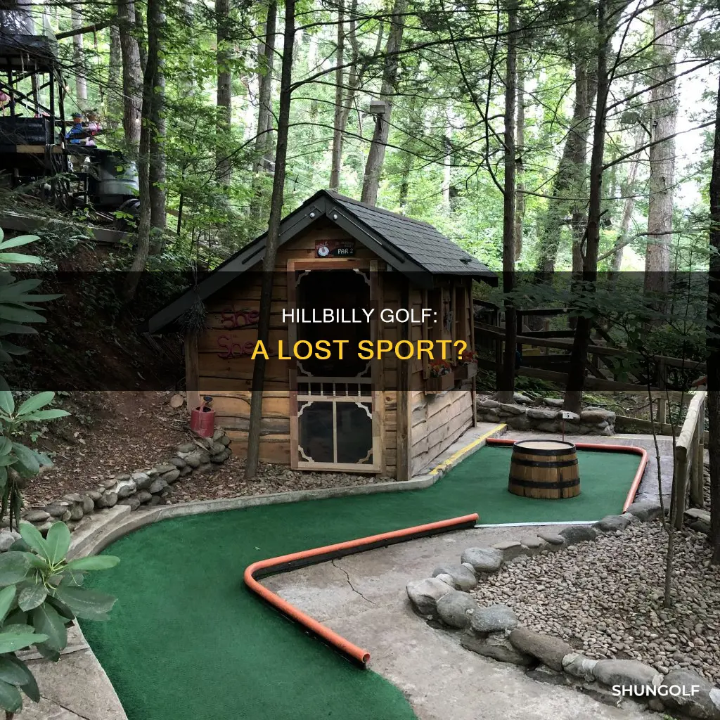 is hillbilly golf burned