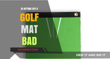 Is Hitting Off a Golf Mat Harmful to Your Game?