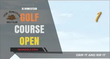 Is Homestead Golf Course Open? Current Status and Updates