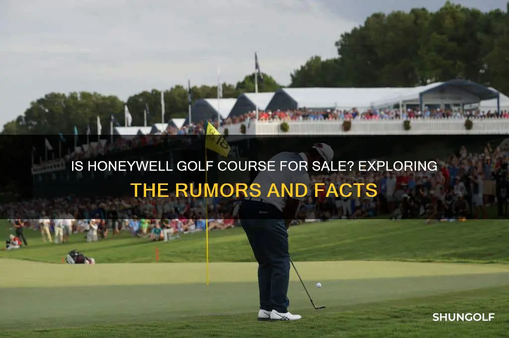 is honeywell golf course for sale