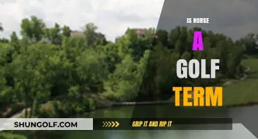 Golf Terminology: What Does "Horse" Mean?
