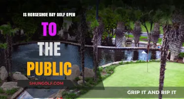 Is Horseshoe Bay Golf Course Publicly Accessible? Find Out Here