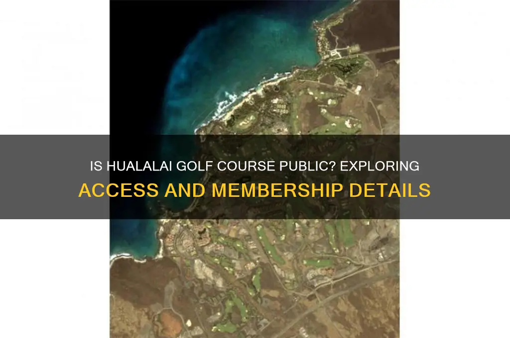 is hualalai golf course public