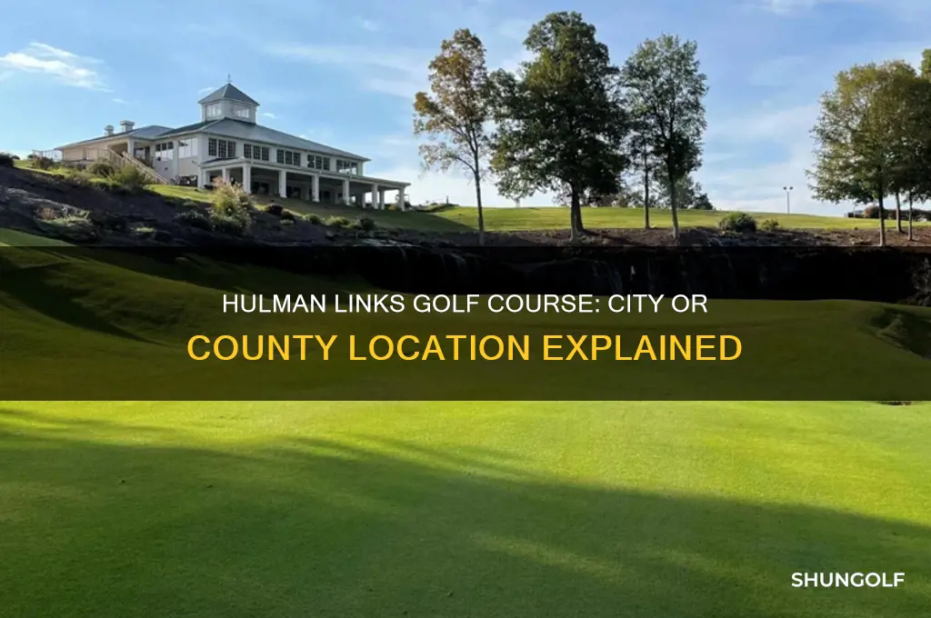 is hulman links golf course in the city or county