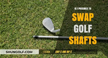 Exploring the Feasibility of Swapping Golf Shafts: A Comprehensive Guide