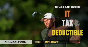 Is Client Golfing Tax Deductible? Understanding Business Entertainment Expenses
