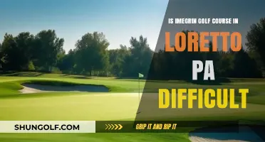 Is Imegrin Golf Course in Loretto, PA a Tough Challenge?