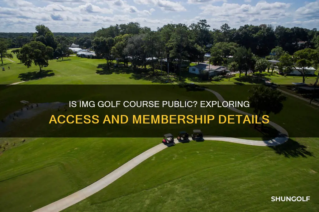 is img golf course public