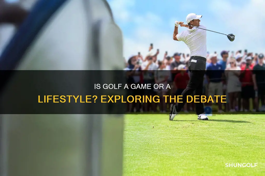 is it a game of golf