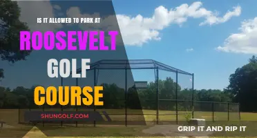 Parking at Roosevelt Golf Course: Rules, Regulations, and Permitted Areas