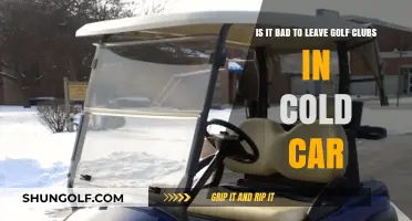 Leaving Golf Clubs in a Cold Car: Risks and Best Practices