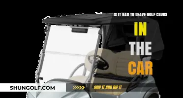 Leaving Golf Clubs in Your Car: Risks and Best Practices