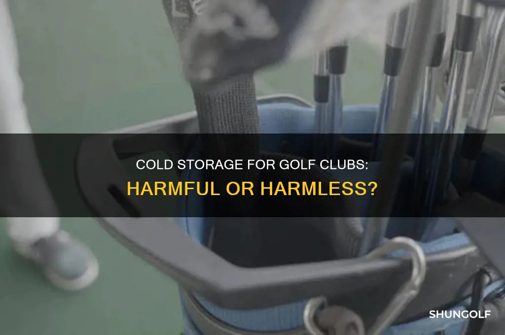 is it bad to leave golf clubs in the cold