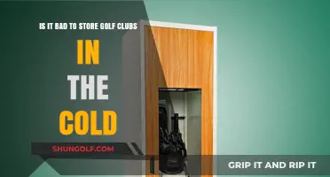 Storing Golf Clubs in Cold Weather: Potential Risks and Best Practices