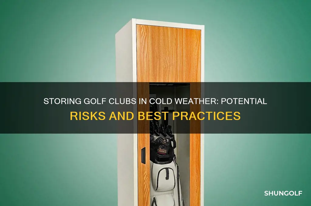 is it bad to store golf clubs in the cold
