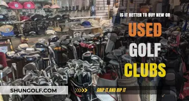 New vs. Used Golf Clubs: Which Investment Suits Your Game Best?