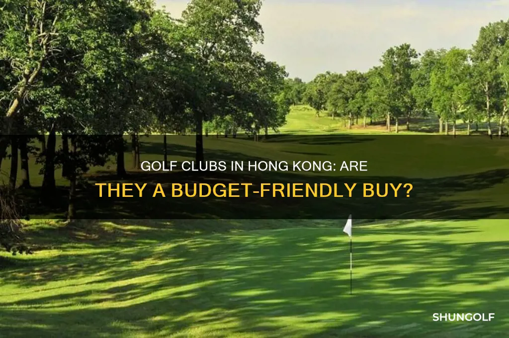is it cheaper to buy golf clubs in hong kong